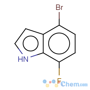 CAS No:883500-66-1 4-bromo-7-fluoro-1H-indole