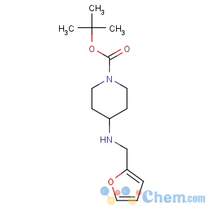 CAS No:883516-51-6 tert-butyl 4-(furan-2-ylmethylamino)piperidine-1-carboxylate