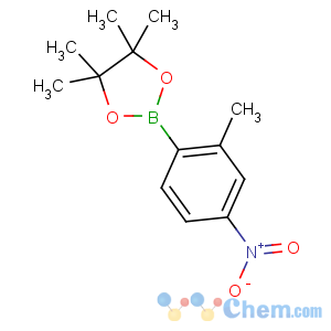 CAS No:883715-40-0 4,4,5,5-tetramethyl-2-(2-methyl-4-nitrophenyl)-1,3,2-dioxaborolane