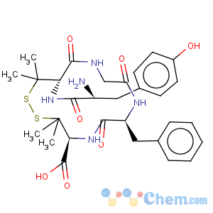 CAS No:88373-72-2 L-Valine,L-tyrosyl-3-mercapto-D-valylglycyl-L-phenylalanyl-3-mercapto-, cyclic (2®