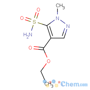 CAS No:88398-81-6 ethyl 1-methyl-5-sulfamoylpyrazole-4-carboxylate