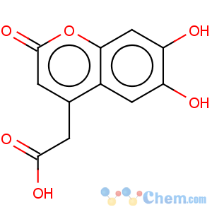 CAS No:88404-14-2 2H-1-Benzopyran-4-aceticacid, 6,7-dihydroxy-2-oxo-