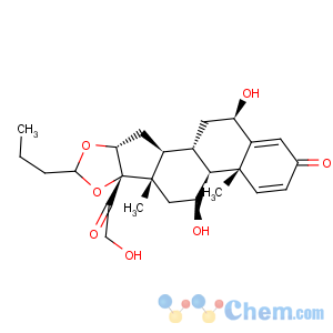 CAS No:88411-77-2 Pregna-1,4-diene-3,20-dione,16,17-[butylidenebis(oxy)]-6,11,21-trihydroxy-, (6b,11b,16a)-