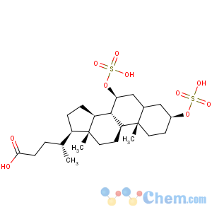 CAS No:88426-32-8 Cholan-24-oic acid,3,7-bis(sulfooxy)-,(3R,5â