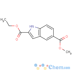 CAS No:884494-66-0 2-O-ethyl 5-O-methyl 1H-indole-2,5-dicarboxylate