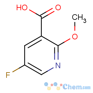 CAS No:884494-82-0 5-fluoro-2-methoxypyridine-3-carboxylic acid