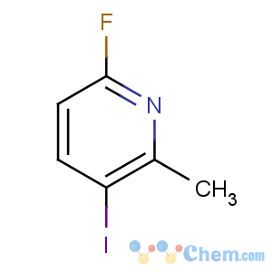 CAS No:884495-23-2 6-fluoro-3-iodo-2-methylpyridine