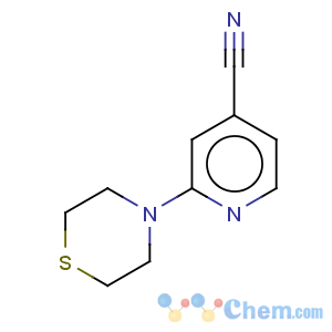 CAS No:884507-30-6 4-Pyridinecarbonitrile,2-(4-thiomorpholinyl)-