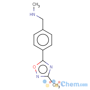 CAS No:884507-32-8 Benzenemethanamine,N-methyl-4-(3-methyl-1,2,4-oxadiazol-5-yl)-