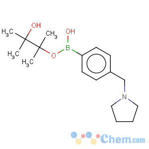 CAS No:884507-39-5 Pyrrolidine,1-[[4-(4,4,5,5-tetramethyl-1,3,2-dioxaborolan-2-yl)phenyl]methyl]-