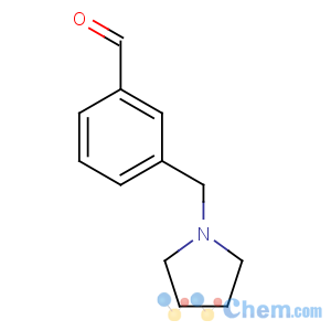 CAS No:884507-42-0 3-(pyrrolidin-1-ylmethyl)benzaldehyde