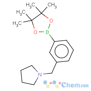 CAS No:884507-45-3 Pyrrolidine,1-[[3-(4,4,5,5-tetramethyl-1,3,2-dioxaborolan-2-yl)phenyl]methyl]-