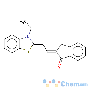 CAS No:88454-41-5 1H-Inden-1-one,2-[2-(3-ethyl-2(3H)-benzothiazolylidene)ethylidene]-2,3-dihydro-