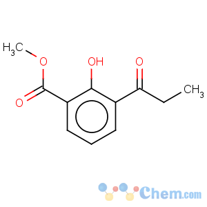 CAS No:88466-30-2 Benzoic acid,2-hydroxy-3-(1-oxopropyl)-, methyl ester