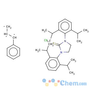 CAS No:884879-24-7 Palladium,[1,3-bis[2,6-bis(1-methylethyl)phenyl]-2-imidazolidinylidene]chloro[(1,2,3-h)-3-phenyl-2-propenyl]-,stereoisomer (9CI)