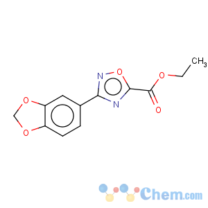CAS No:884982-97-2 ethyl 3-(1,3-benzodioxol-5-yl)-1,2,4-oxadiazole-5-carboxylate