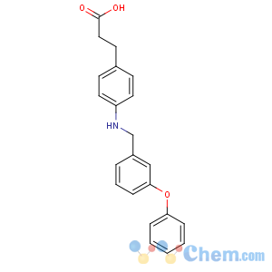CAS No:885101-89-3 3-[4-[(3-phenoxyphenyl)methylamino]phenyl]propanoic acid