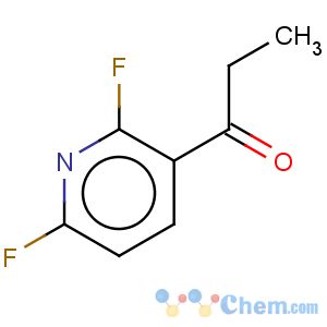 CAS No:885132-93-4 1-Propanone,1-(2,6-difluoro-3-pyridinyl)-