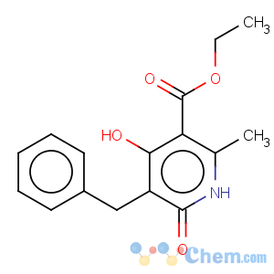 CAS No:88518-40-5 5-Benzyl-4-hydroxy-2-methyl-6-oxo-1,6-dihydro-pyridine-3-carboxylic acid ethyl ester