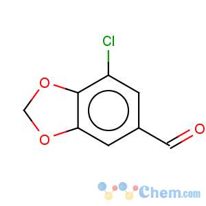 CAS No:88525-51-3 1,3-Benzodioxole-5-carboxaldehyde,7-chloro-