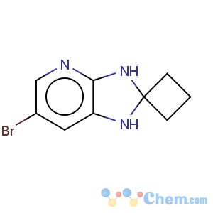 CAS No:885266-84-2 Spiro[cyclobutane-1,2'-[2H]imidazo[4,5-b]pyridine],6'-bromo-1',3'-dihydro-