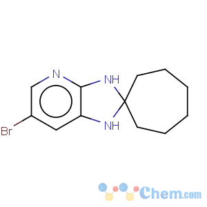 CAS No:885266-86-4 Spiro[cycloheptane-1,2'-[2H]imidazo[4,5-b]pyridine],6'-bromo-1',3'-dihydro-