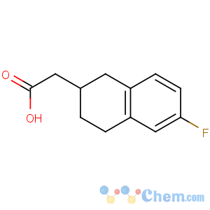 CAS No:885269-53-4 2-(6-fluoro-1,2,3,4-tetrahydronaphthalen-2-yl)acetic acid