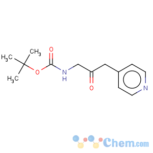 CAS No:885269-81-8 Carbamic acid,[2-oxo-3-(4-pyridinyl)propyl]-, 1,1-dimethylethyl ester (9CI)