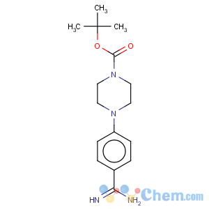 CAS No:885270-17-7 1-Piperazinecarboxylicacid, 4-[4-(aminoiminomethyl)phenyl]-, 1,1-dimethylethyl ester