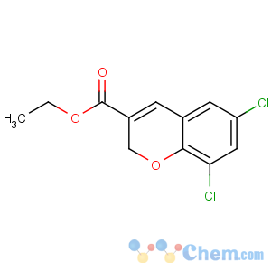 CAS No:885270-99-5 ethyl 6,8-dichloro-2H-chromene-3-carboxylate
