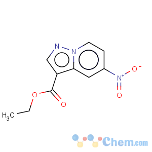 CAS No:885271-11-4 Pyrazolo[1,5-a]pyridine-3-carboxylicacid, 5-nitro-, ethyl ester