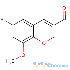 CAS No:885271-15-8 6-bromo-8-methoxy-2H-chromene-3-carbaldehyde