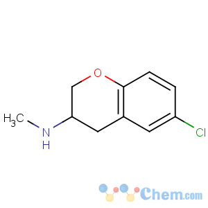 CAS No:885271-38-5 6-chloro-N-methyl-3,4-dihydro-2H-chromen-3-amine