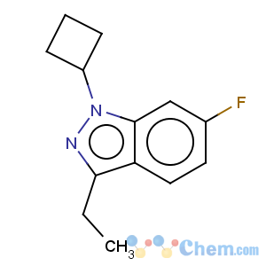CAS No:885271-96-5 1H-Indazole,1-cyclobutyl-3-ethyl-6-fluoro-
