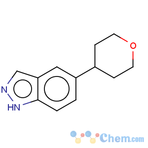 CAS No:885272-70-8 5-(tetrahydro-pyran-4-yl)-1h-indazole