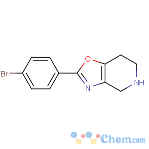 CAS No:885272-77-5 2-(4-bromophenyl)-4,5,6,7-tetrahydro-[1,3]oxazolo[4,5-c]pyridine