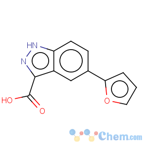 CAS No:885272-92-4 1H-Indazole-3-carboxylicacid, 5-(2-furanyl)-