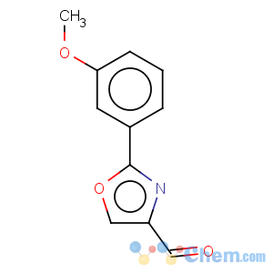 CAS No:885272-93-5 4-Oxazolecarboxaldehyde,2-(3-methoxyphenyl)-