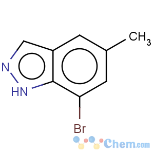 CAS No:885272-97-9 1H-Indazole,7-bromo-5-methyl-