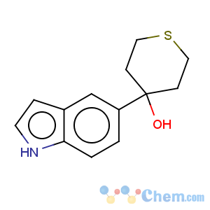 CAS No:885273-20-1 4-(1h-indol-5-yl)-tetrahydro-thiopyran-4-ol