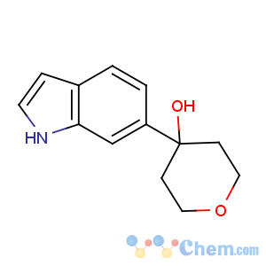 CAS No:885273-47-2 4-(1H-indol-6-yl)oxan-4-ol