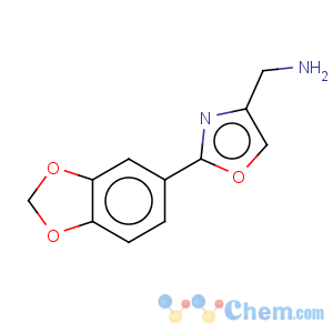 CAS No:885273-48-3 4-Oxazolemethanamine,2-(1,3-benzodioxol-5-yl)-