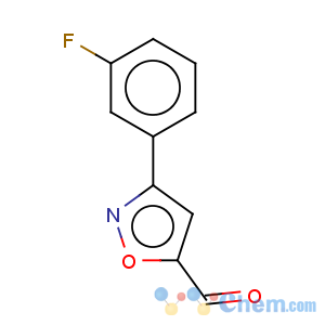 CAS No:885273-52-9 5-Isoxazolecarboxaldehyde,3-(3-fluorophenyl)-