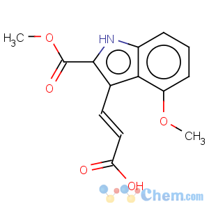 CAS No:885273-69-8 methyl 3-(2-carboxy-vinyl)-4-methoxy-1h-indole-2-carboxylate