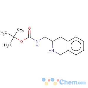 CAS No:885273-85-8 Carbamic acid,[(1,2,3,4-tetrahydro-3-isoquinolinyl)methyl]-, 1,1-dimethylethyl ester (9CI)