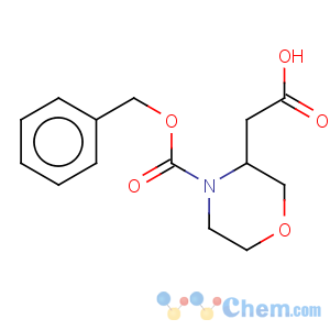 CAS No:885273-93-8 3-carboxymethyl-morpholine-4-carboxylic acid benzyl ester