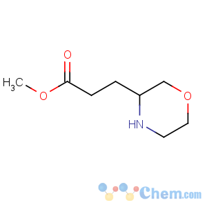 CAS No:885273-99-4 methyl 3-morpholin-3-ylpropanoate