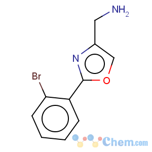 CAS No:885274-15-7 4-Oxazolemethanamine,2-(2-bromophenyl)-