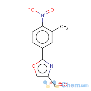 CAS No:885274-46-4 4-Oxazolecarboxaldehyde,2-(3-methyl-4-nitrophenyl)-