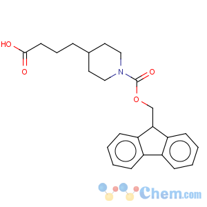 CAS No:885274-47-5 4-Piperidinebutanoicacid, 1-[(9H-fluoren-9-ylmethoxy)carbonyl]-